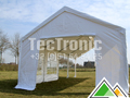 4x8 partytent in wit pvc