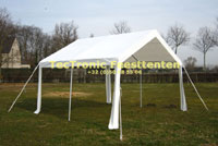 Partytent 4x4 zonder zijwanden