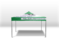 Sponsor op de pitch (Reko Roller Club Zemst).