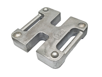 Stalen voetgewicht 15 kg om rond de staanders van uw professionele vouwtent te leggen als verankering