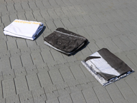 Opblaastent met zijwanden