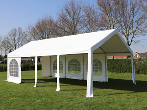 Professionele HQ partytent te koop van 5x8 meter met 50 mm buizenframe