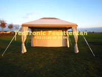 Romantische feesttent 3 op 4 meter