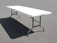 Kras- en stootbestendige vouwtafel