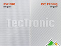Verschil tussen ons PVC pro zeil en ons pvc pro HQ zeil