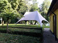 Taupe twin stertent 10m