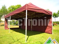 Opvouwbare tent 3x6 (hier met 3 zijwanden)