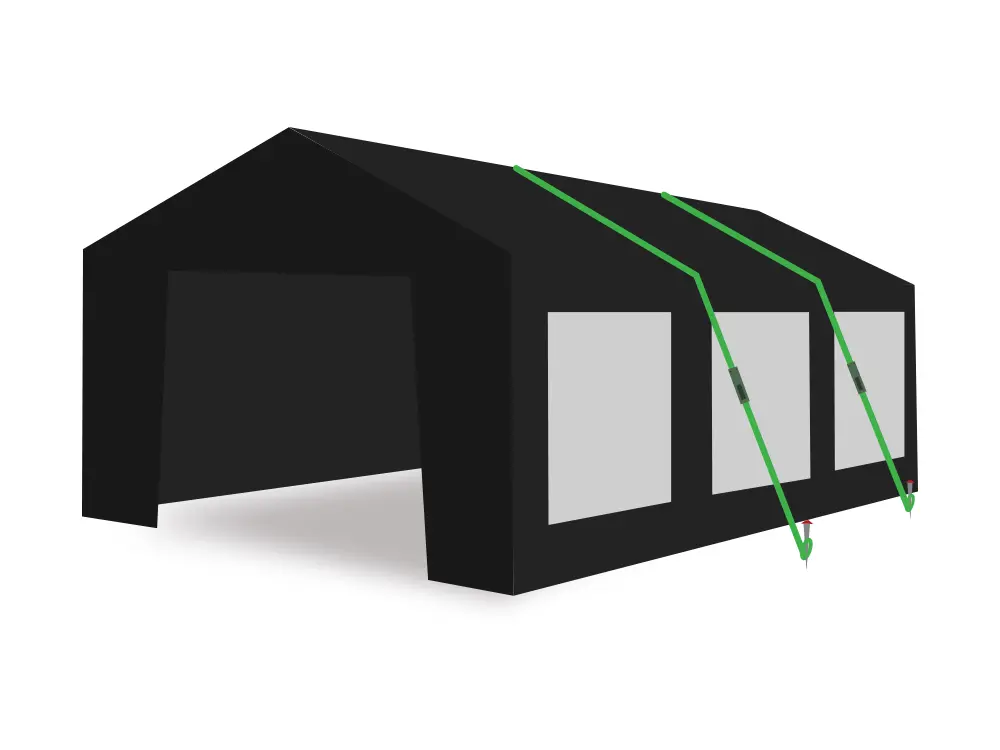 TecTronic partytent verankering met stormbanden