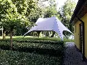 Taupe stertent met dubbel frame