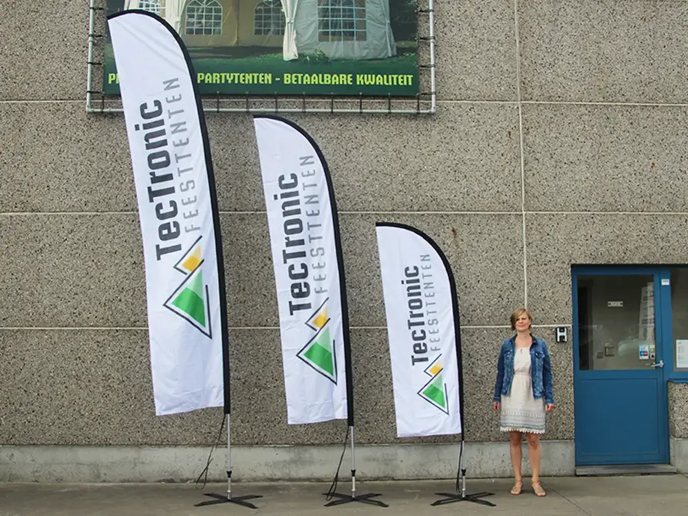Promotievlaggen voor evenementen