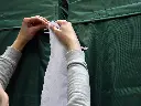 Pvc strook om tussen 2 pvc vouwtenten te koppelen