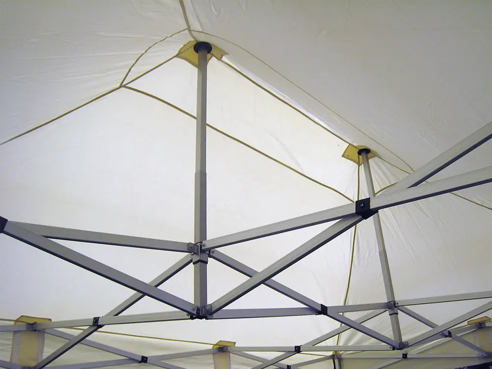 TecTronic vouwtent 3 x 4,5 m S50 frame ecru dakzeil