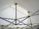 TecTronic vouwtent 3 x 4,5 m S50 frame ecru dakzeil
