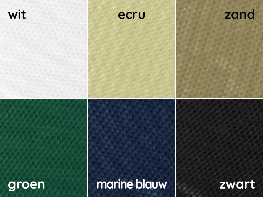 Vouwtent s30 kleuren