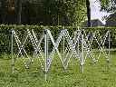 Vouwtent 3 x 6 s50 pvc frame