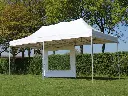 Pop-uptent 3 x 6 m Solid 50 pvc wit dakzeil met zijwand