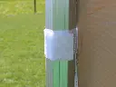 Vouwtent frame en zijwand bevestiging mbh velcro strips