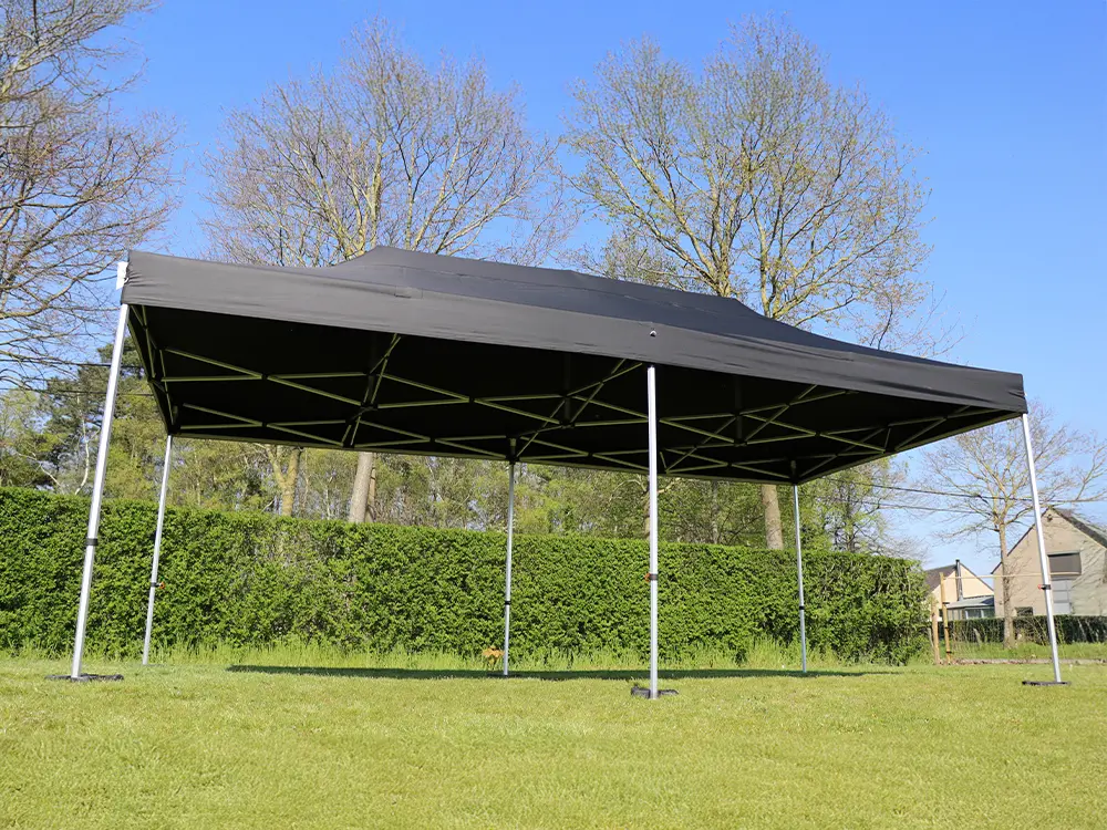 Vouwtent 3 x 6 m S40 zwart