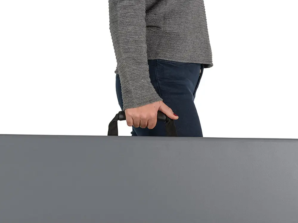 Ingeklapte buffettafel 180 cm met handvat