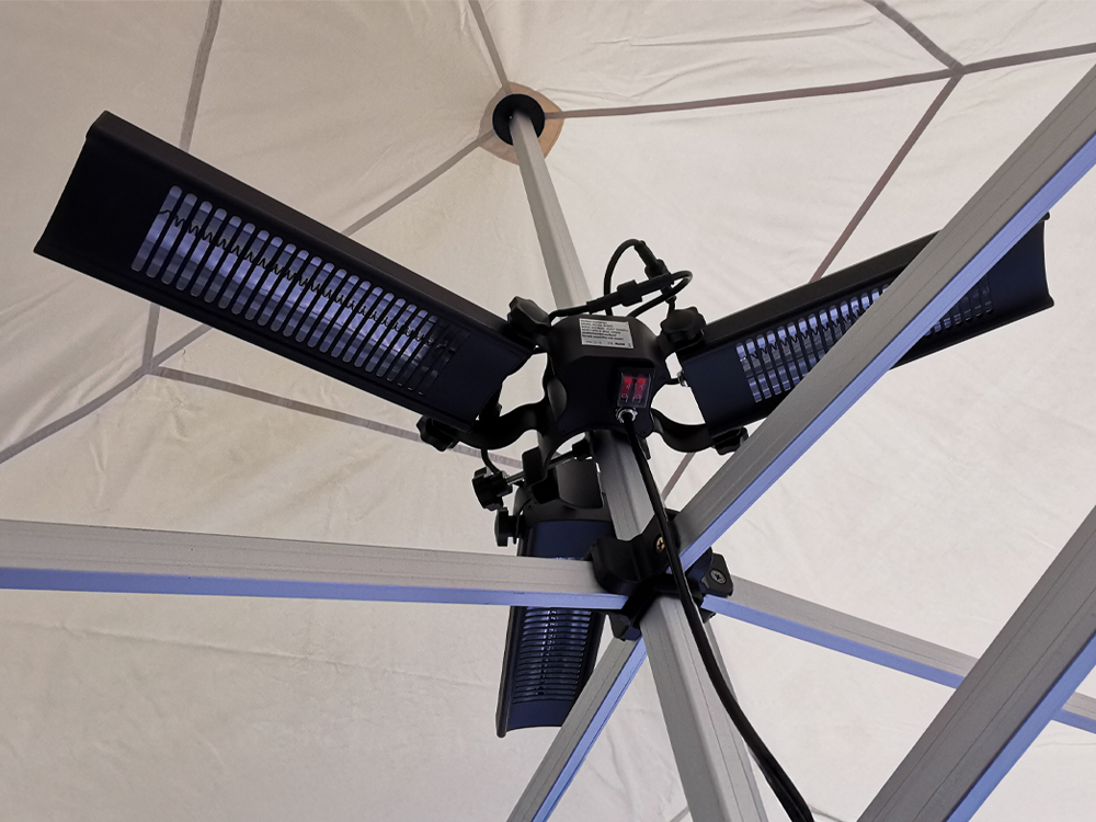 makkelijk te bevestigen aan ronde of vierkante nokpalen tot 58 mm doorsnee