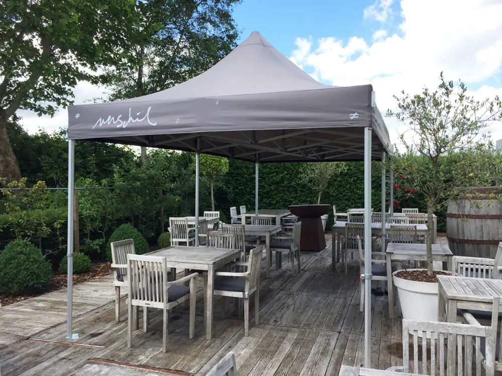 Birstro 't verschil vouwtent 3 x 6 m s50 taupe