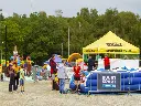 Sport in Genk bedrukt pop-up tent