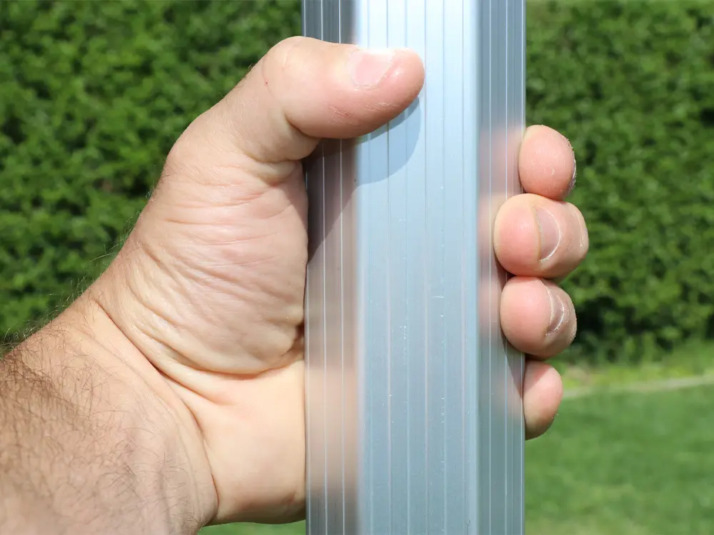 Stevig aluminium frame 50 mm