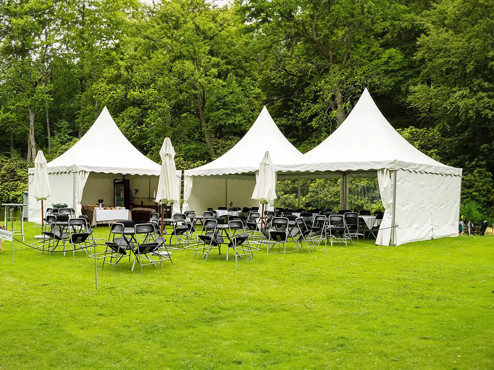 Stijvolle pagodetenten 3x3