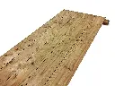 Geëmpregneerde vlondervloer plank