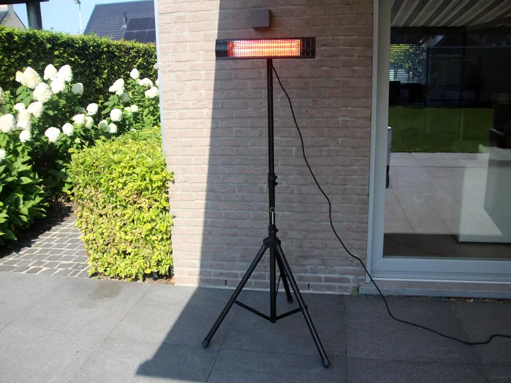 Driepootstatief met heater
