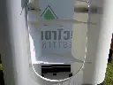 TecTronic opblaasbare balie achterzijde