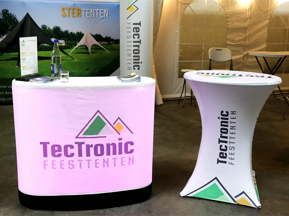 TecTronic opblaasbare balie met verlichting