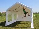 Professionele partytent 3x4 meter pvc wit