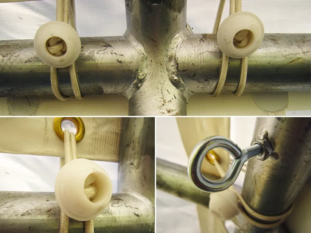 Duurzame onderdelen in galvanisé