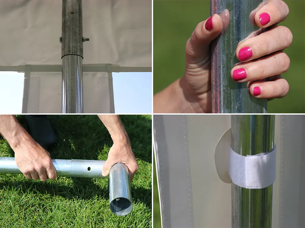 Professioneel tentframe Ø 50 mm