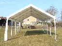 Pvc partytent 4x10 wit