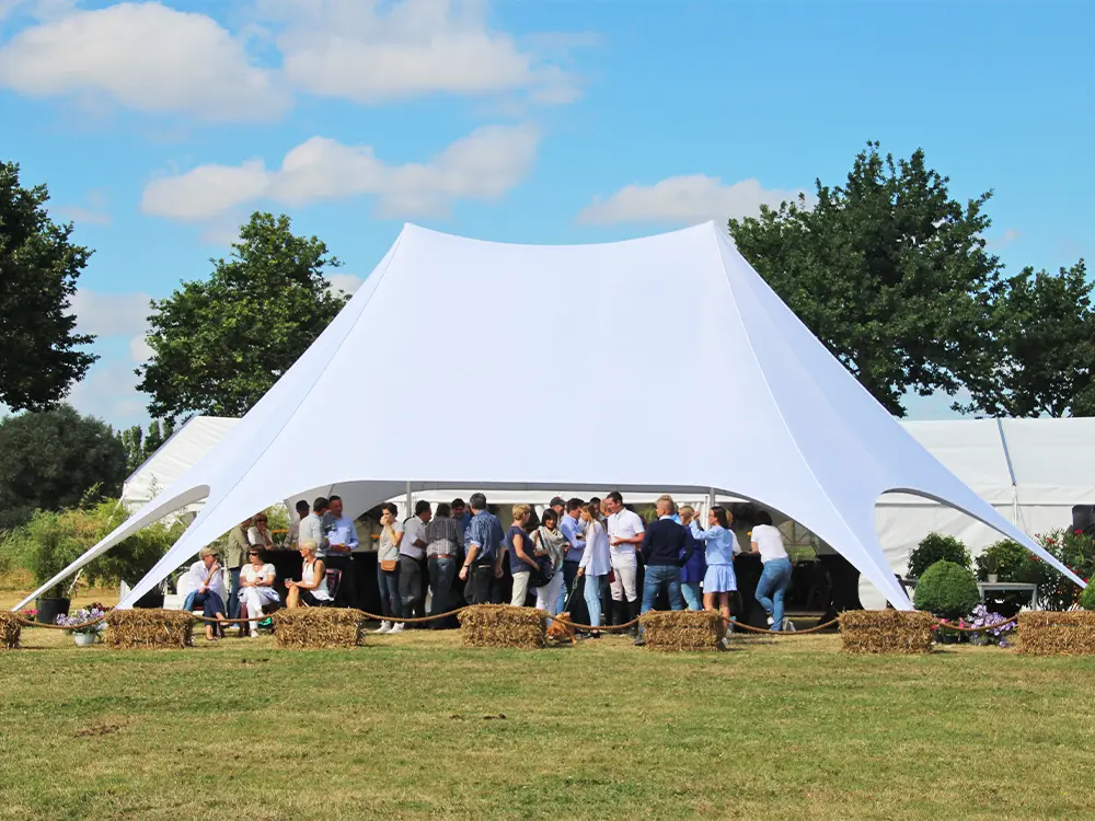 Stertent twin 10 m  (Rood)