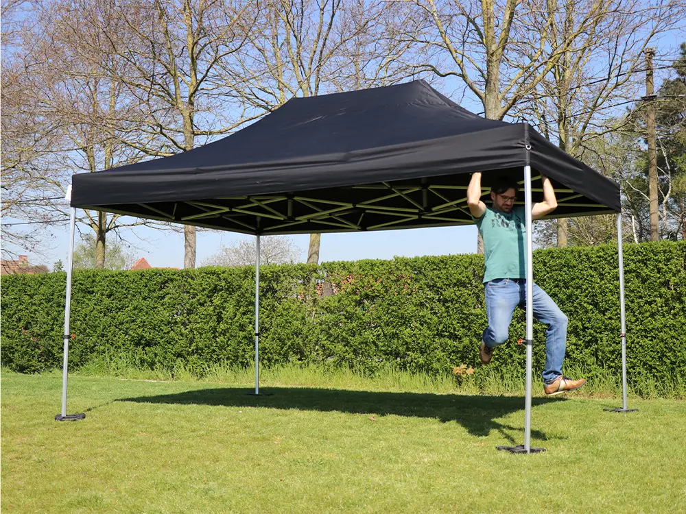 Easy-up tent 3 x 4,5 m Solid 40 (Ecru)
