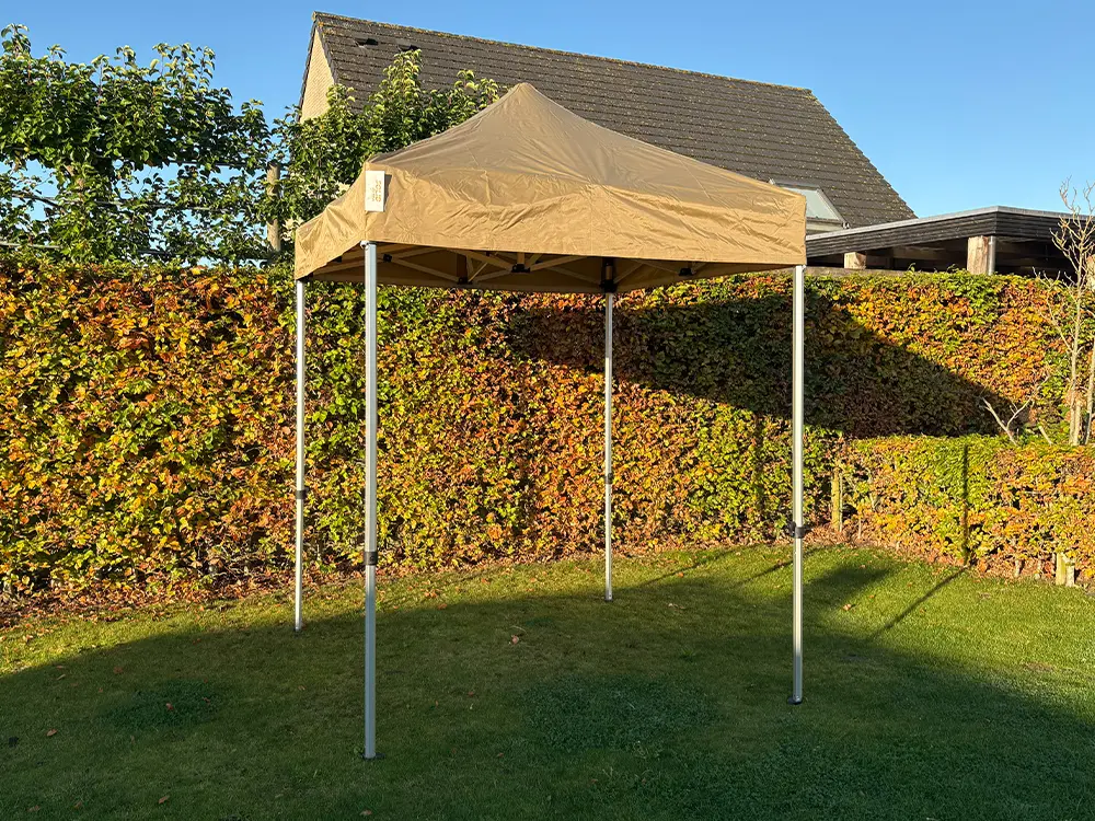 Easy-up tent 2 x 2 m Solid 40 (Ecru)
