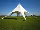 Tweedehands: stertent 16 m wit