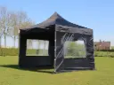 Tweedehands: easy-up tent 3 x 3 m Solid 30 zwart