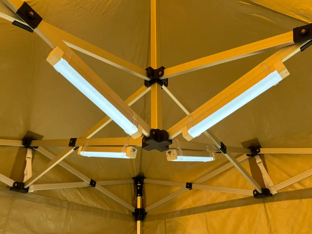 Easy-up tent LED balken - oplaadbaar