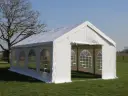 Tweedehands: partytent 5 x 10 m pvc pro wit