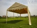 Einde reeks: partytent 5 x 10 m pvc basic beige