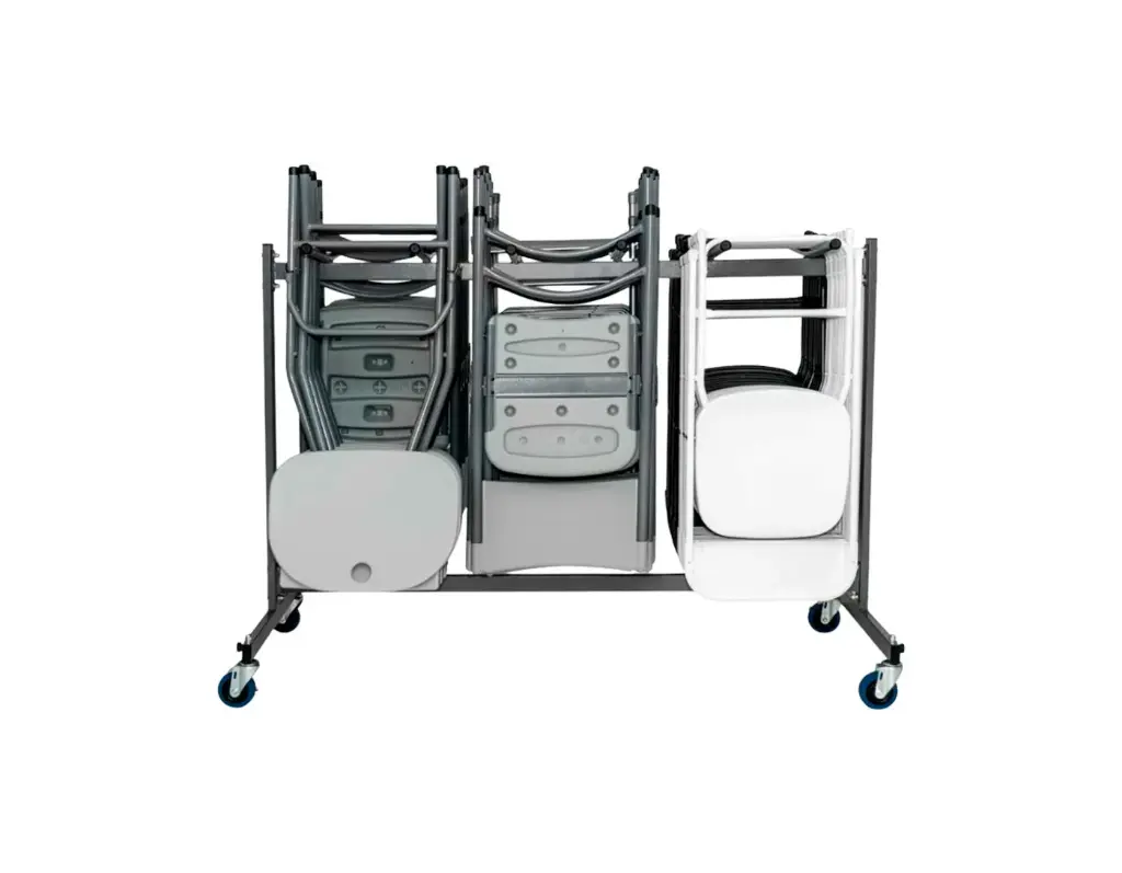 Transportkar voor klap- en barstoelen
