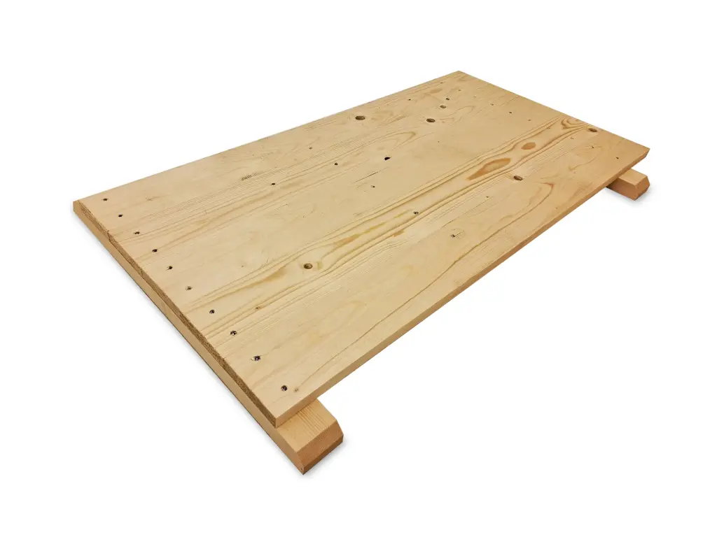 Houten vlondervloer