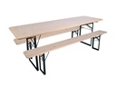 Biertafelset 220 x 70 cm - premium