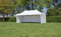 Einde reeks: easy-up tent 3 x 6 m Solid 50 pvc wit