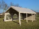 Partytent 4 x 10 m pvc pro 50