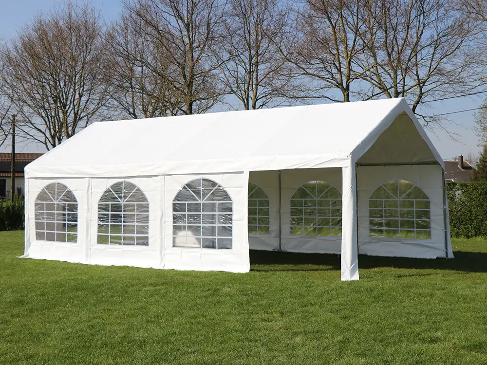 Partytent 5 x 8 m pvc pro 50 (Wit)